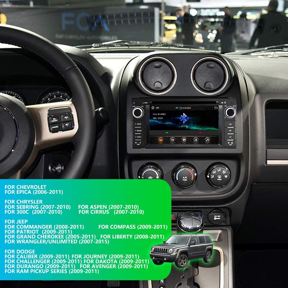Car Monitor for Jeep Wrangler JK & JKU 2007 - 2015 – OffGrid Store