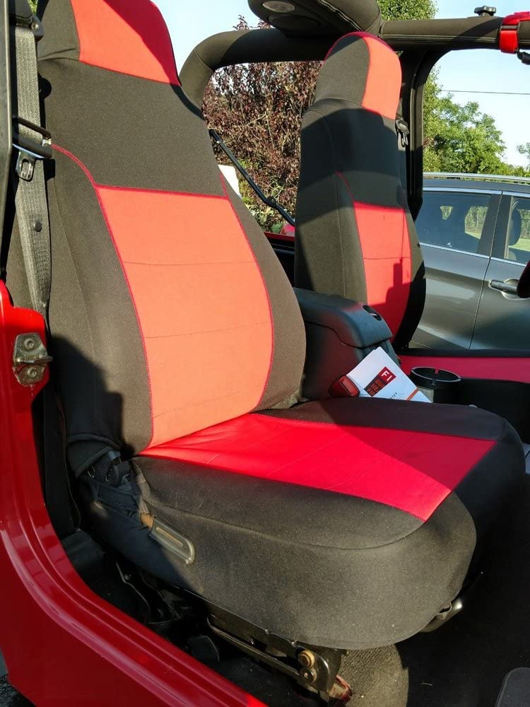 Custom Neoprene Seat Covers fits Jeep Wrangler LJ TJ 2003-06 – OffGrid Store