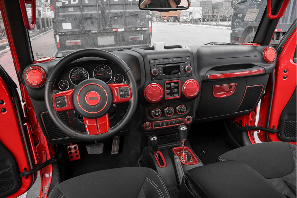 Interior Trim Kit for Jeep Wrangler 2011 - 2018 JK – OffGrid Store