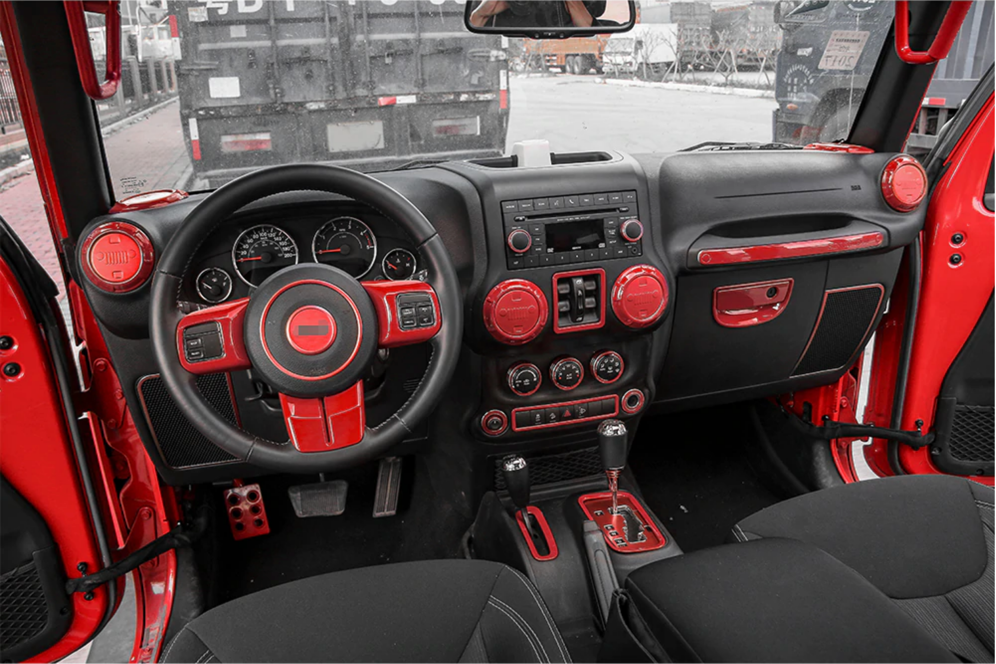 Actualizar 102+ imagen 2007 jeep wrangler interior trim kit