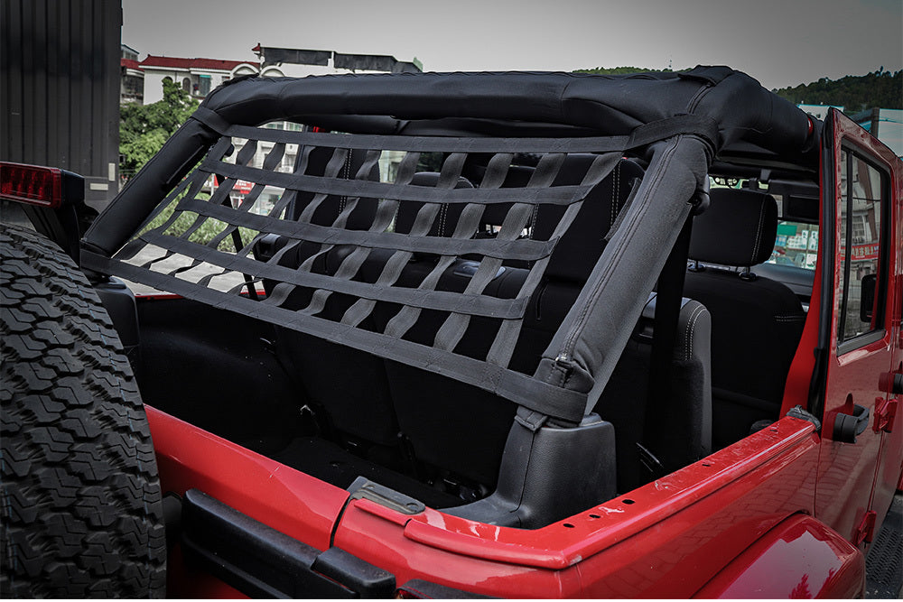 The Best Cargo Net for Jeep Wrangler TJ/JK/JL – OffGrid Store