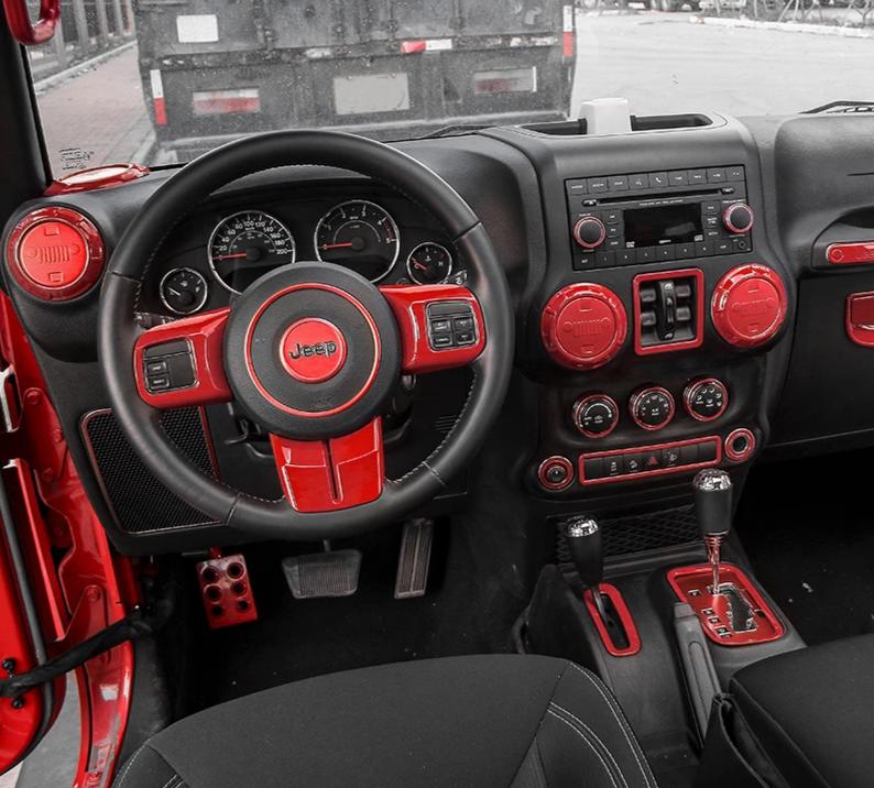 Interior Trim Kit for Jeep Wrangler 2011 - 2018 JK – OffGrid Store