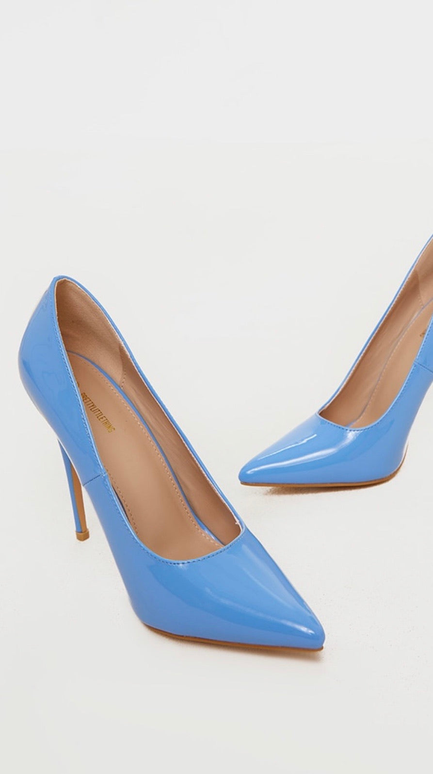 baby blue court heels