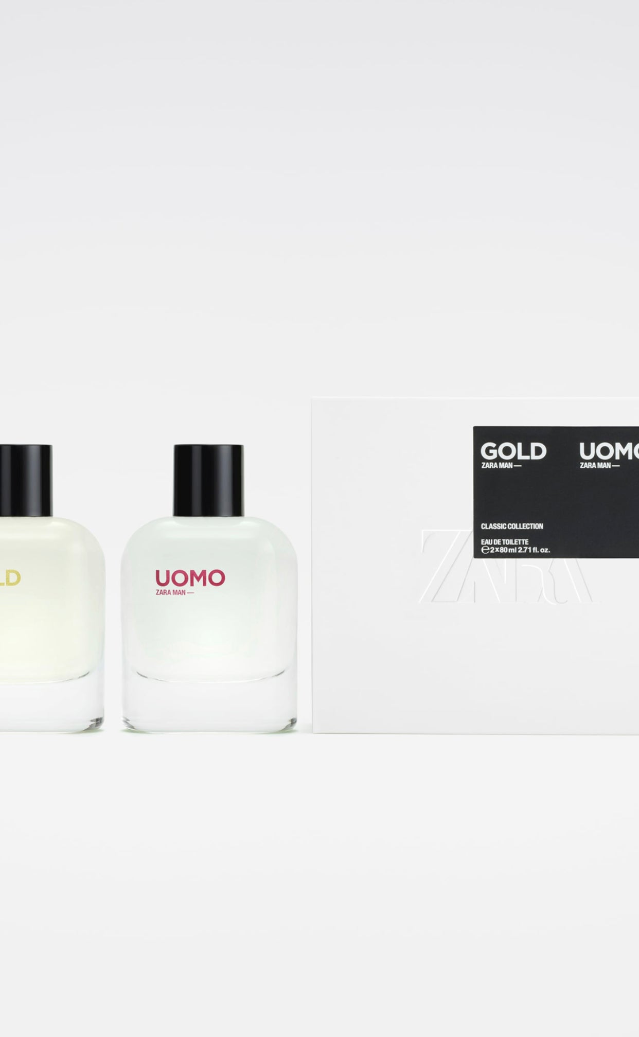 ZARA MAN GOLD + MAN UOMO 80 ML – Shoepify