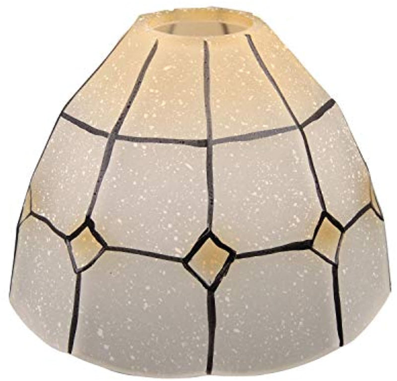 Tiffany Style Handmade Lampshade Replacement Glass Lampshade Flush