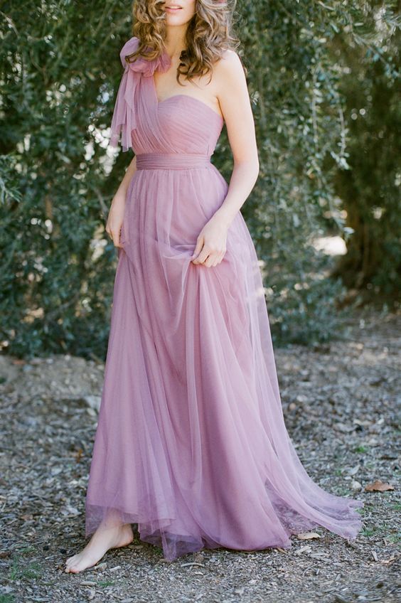 light purple wedding dress