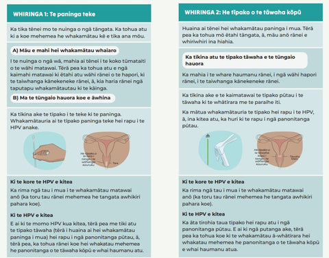 Te whakamātau matawai HPV