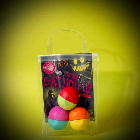 scary delicious 3-pack lip balm - eos