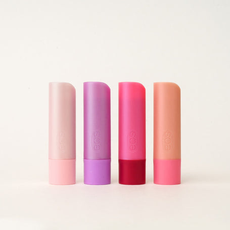 pink champagne, sparkling sugar plum, pomegranate punch & strawberry cheer 4-pack lip balm hover image