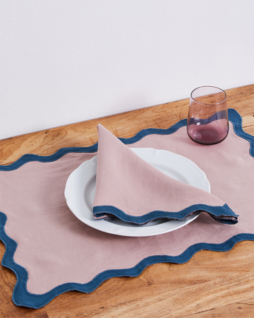 Wave Hello to Scallop-Edged Detail on Everything from Napkins to