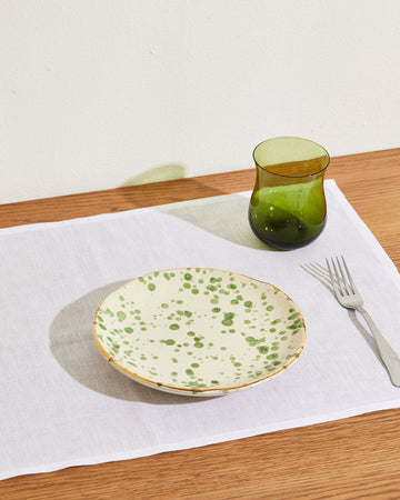 Bitossi Home Dessert Plate Botanica in Green