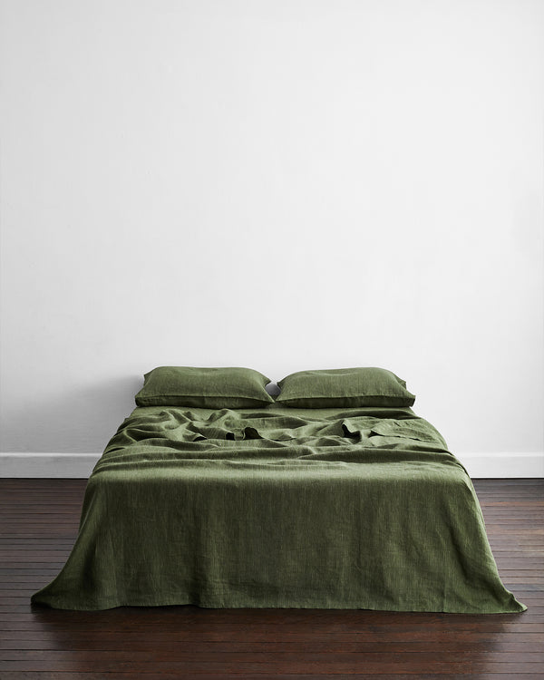 Linen Flat Sheets - Bed Threads