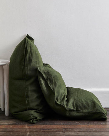 Sage Flax Linen Quilt Cover Set  Bed Linen Sets Online – Bed Threads
