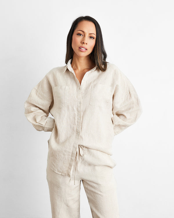 Linen Pajama Set, AmourLinen