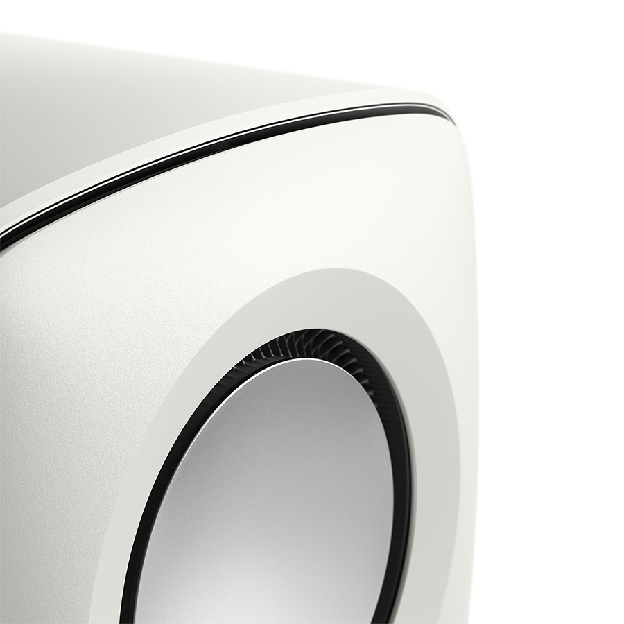 kef subwoofer white