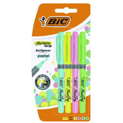 bic pastel highlighters