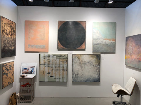 Saatchi S Other Art Fair In Los Angeles Linda Frueh Encaustic Artist