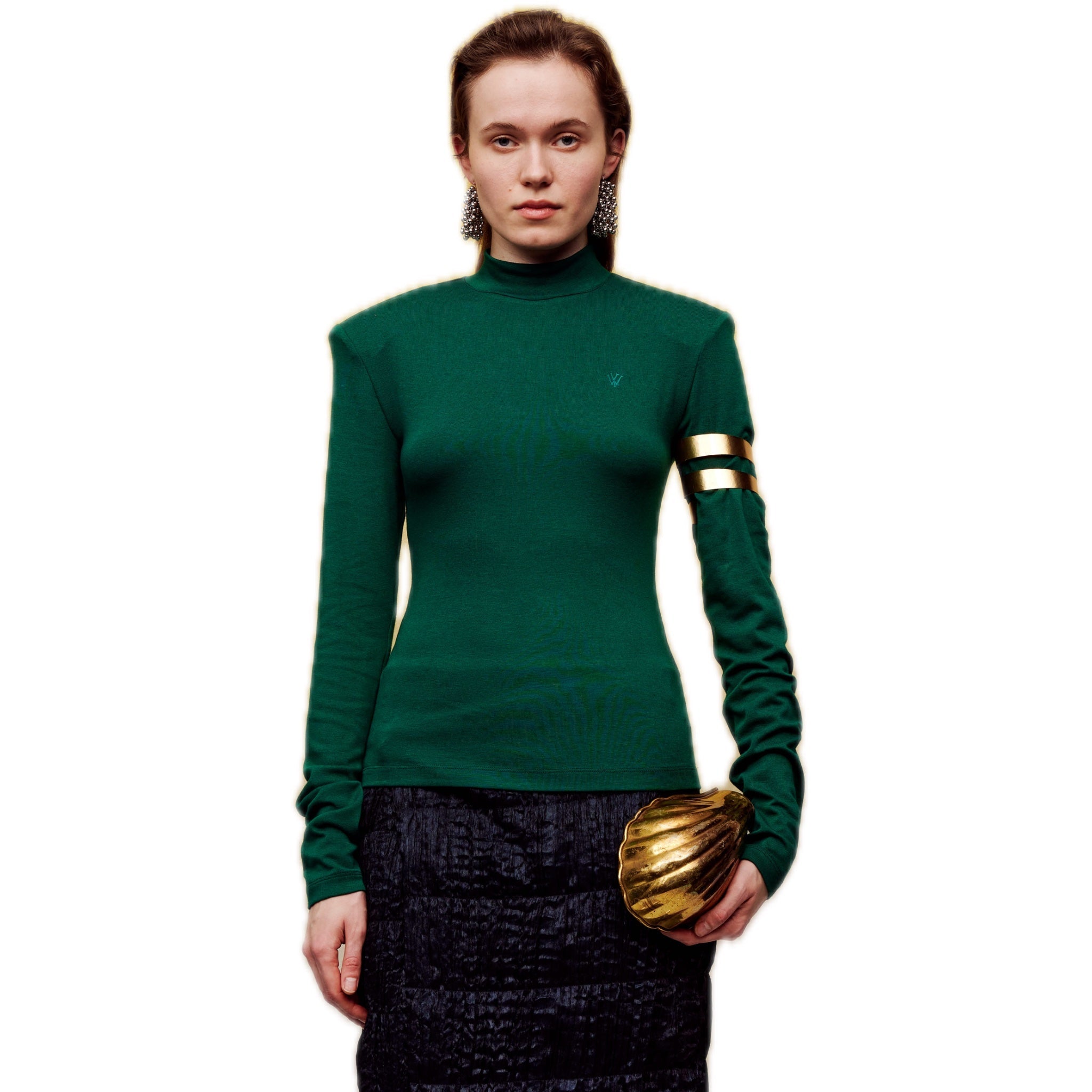 DeRong Cigarette Pipe Long Sleeves in Green