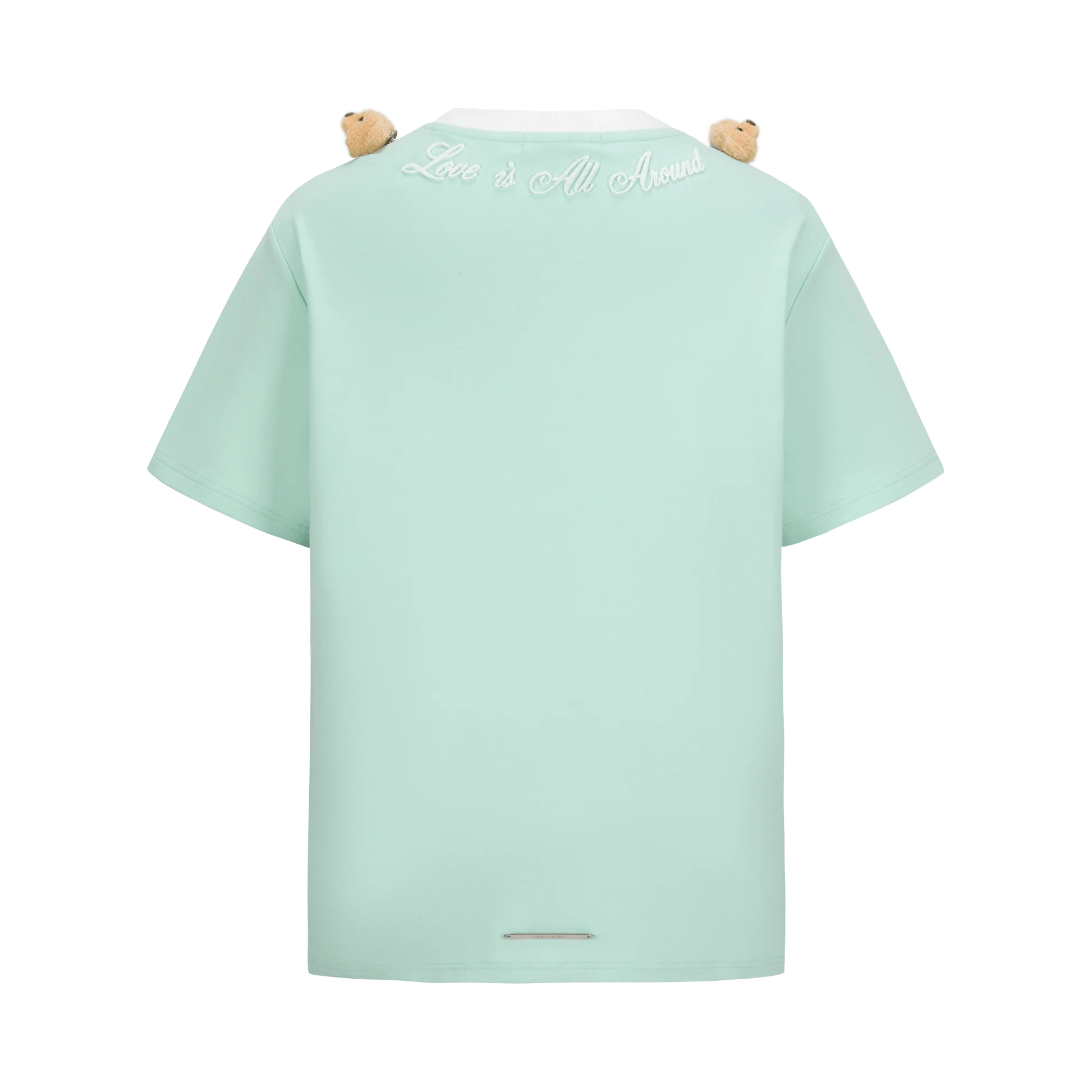 Doozoo Logo Round Neck T-shirt Green