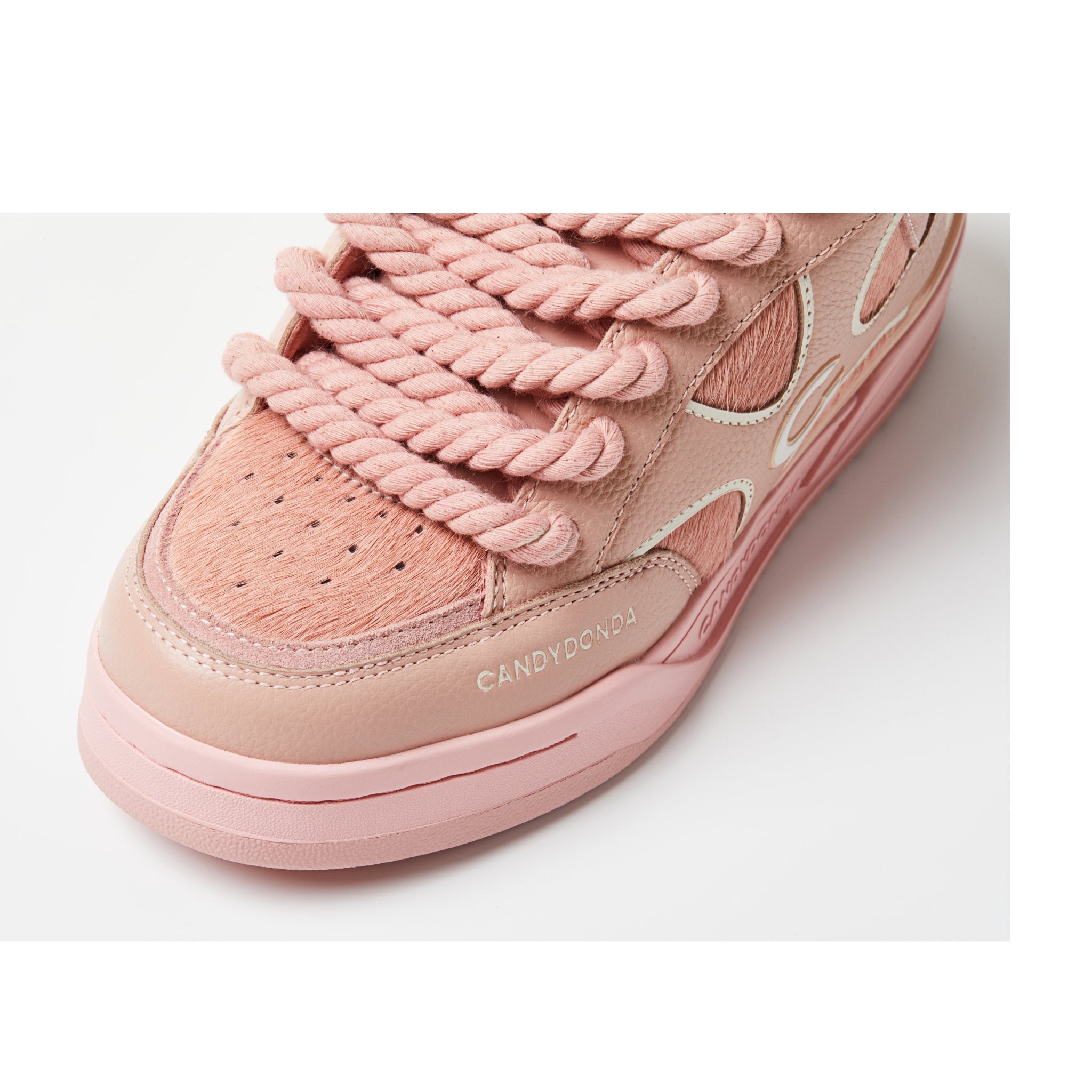 Fuzz Pink Curbmelo Sneaker