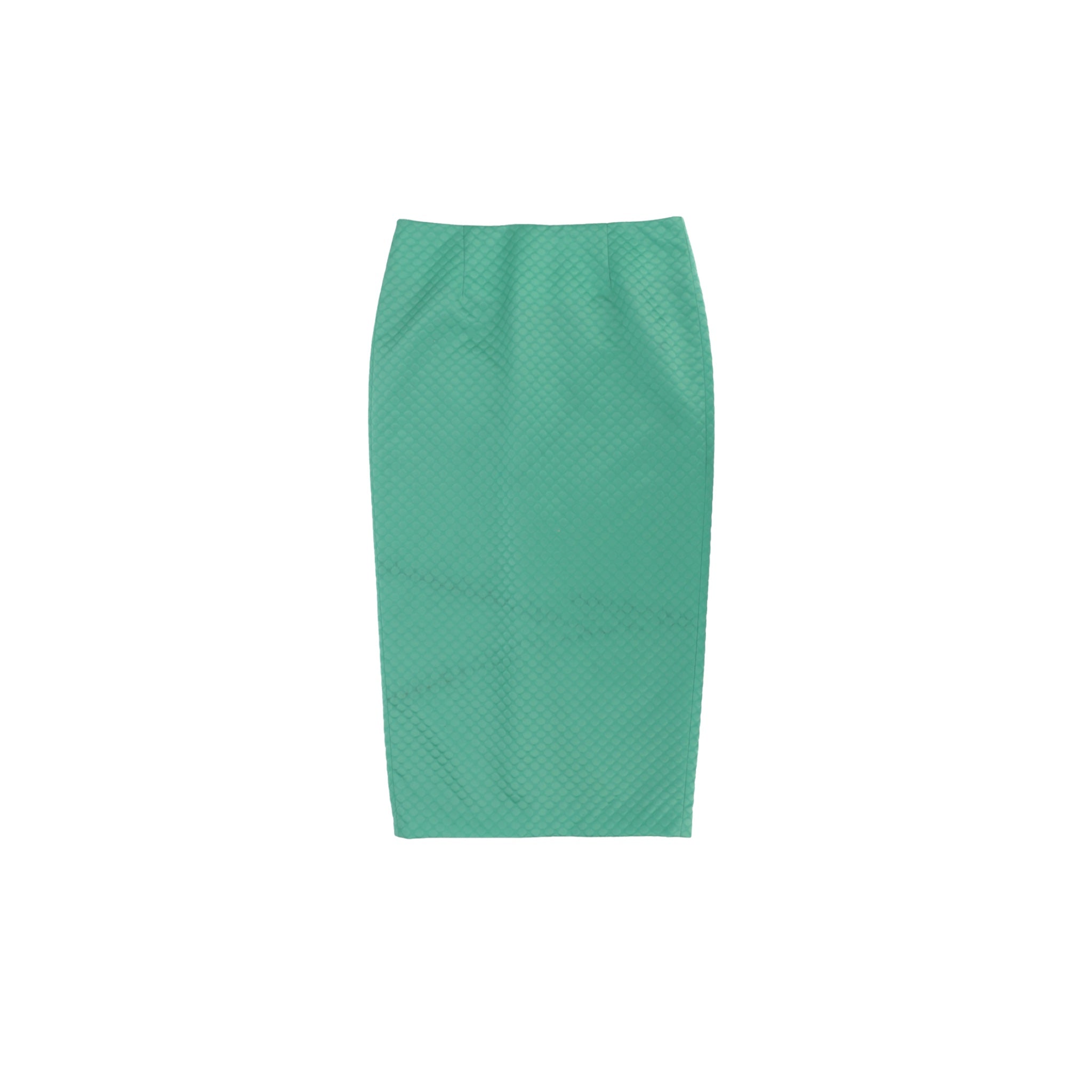 Green Slit Skirt