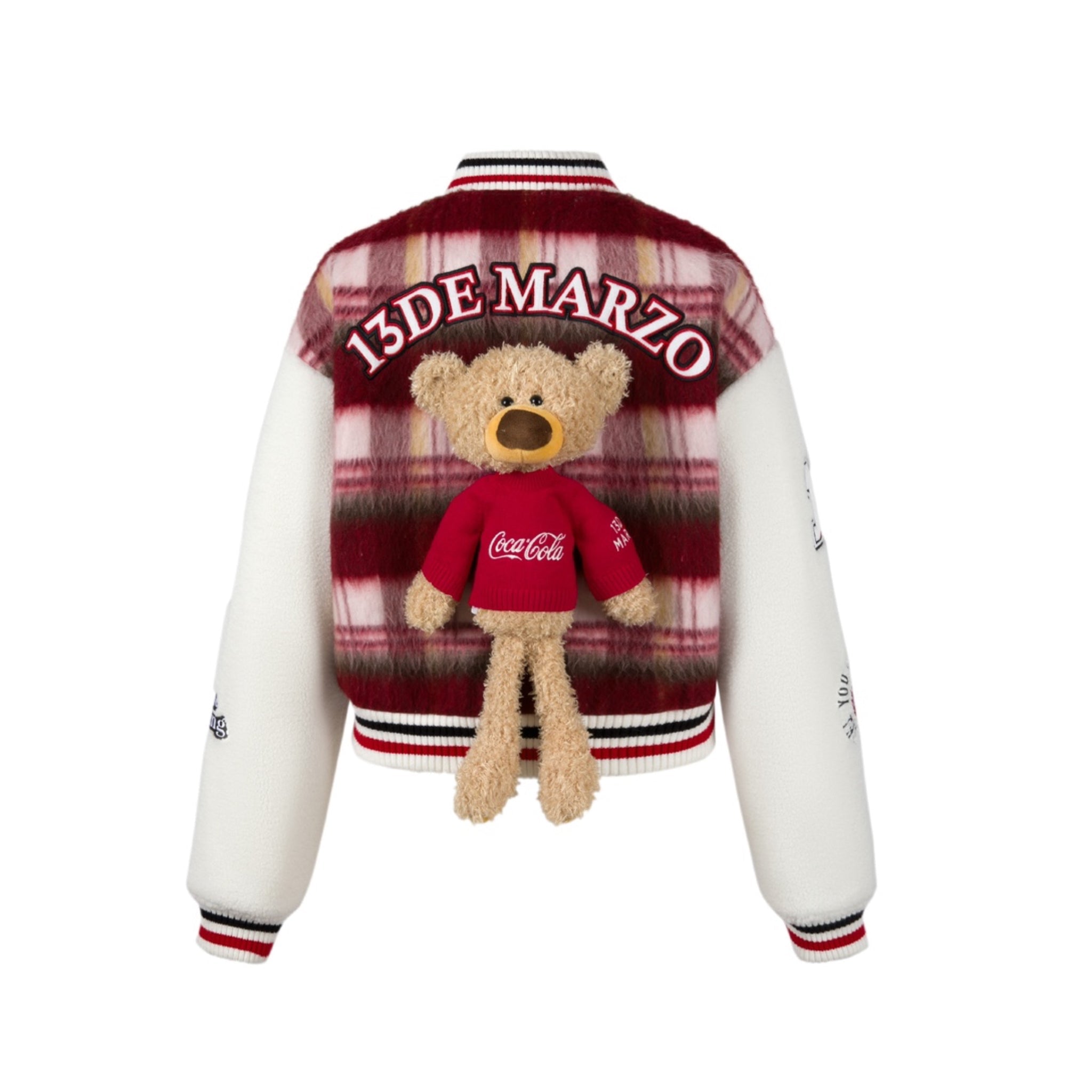 13 De Marzo Coca-Cola Bear Tweed Fleece