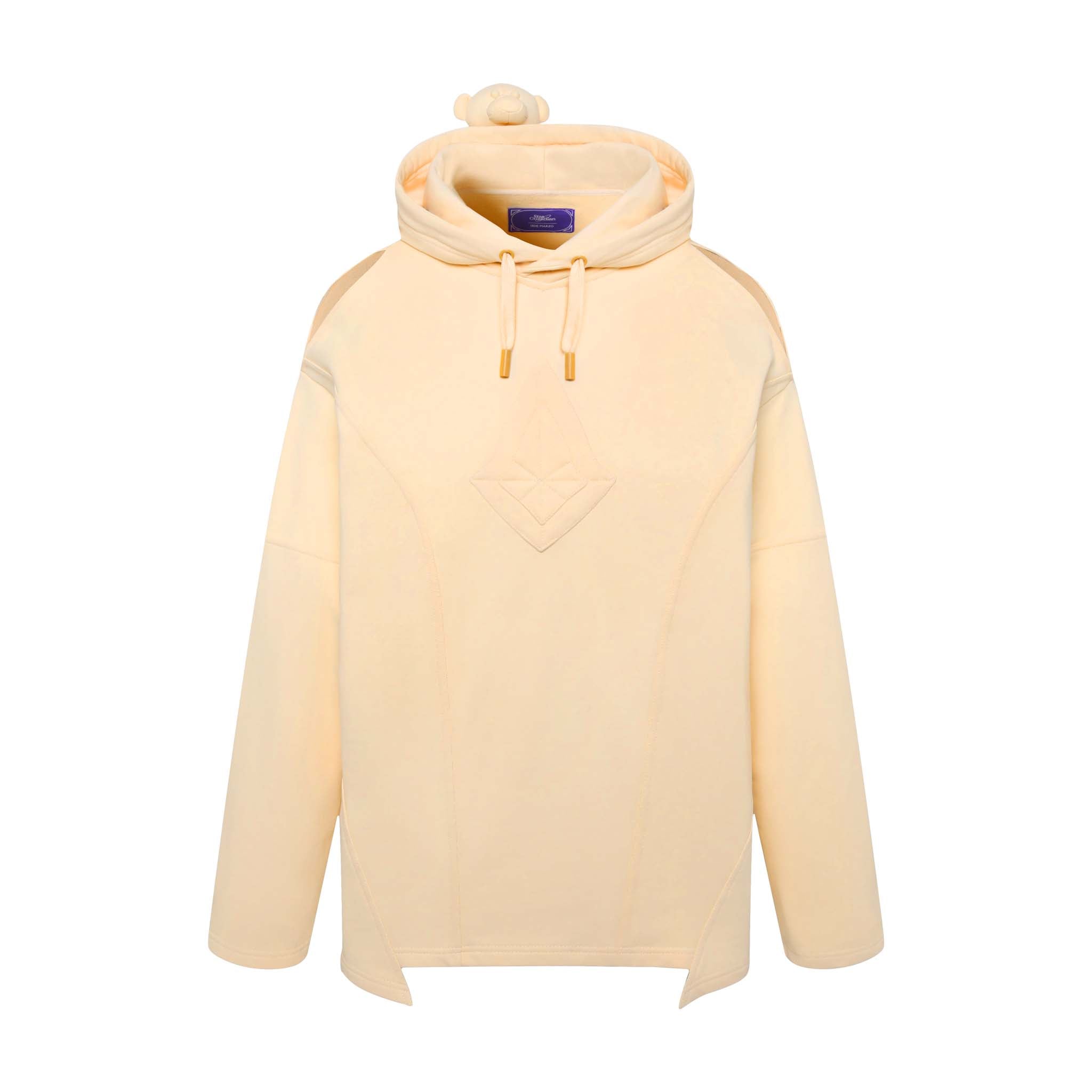 13DE MARZO x LOL Bear Spatula Hoodie Pastel Yellow