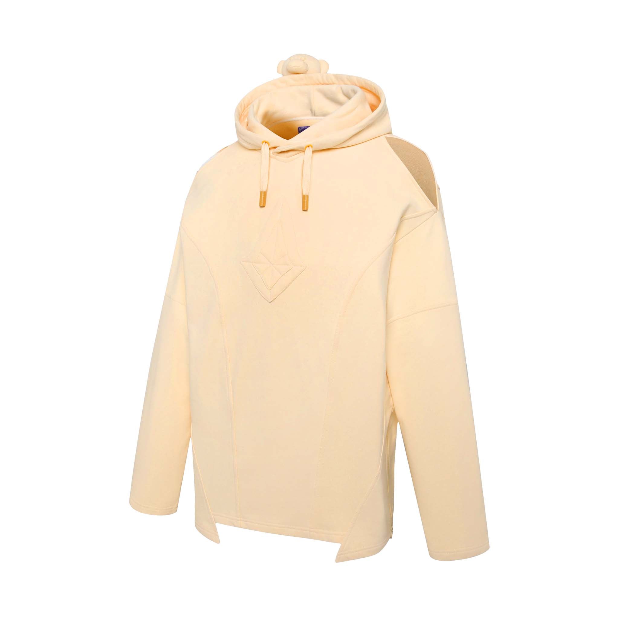 13DE MARZO x LOL Bear Spatula Hoodie Pastel Yellow