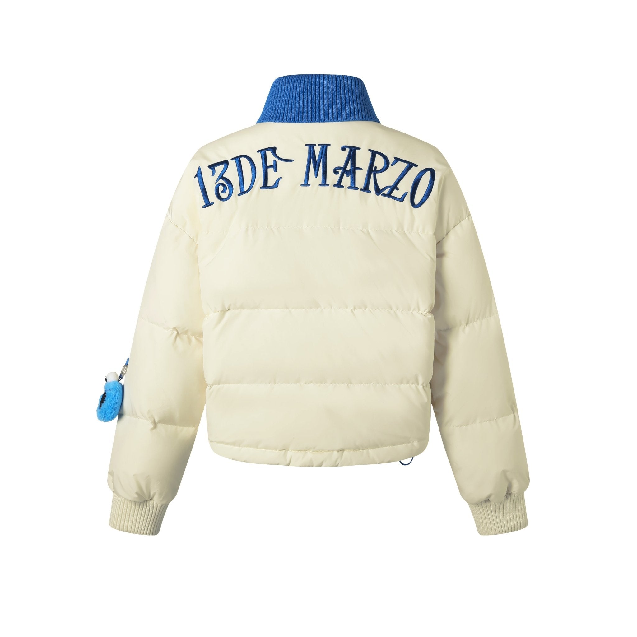 13DE MARZO x Sesame Street Cookie Monster Down Jacket