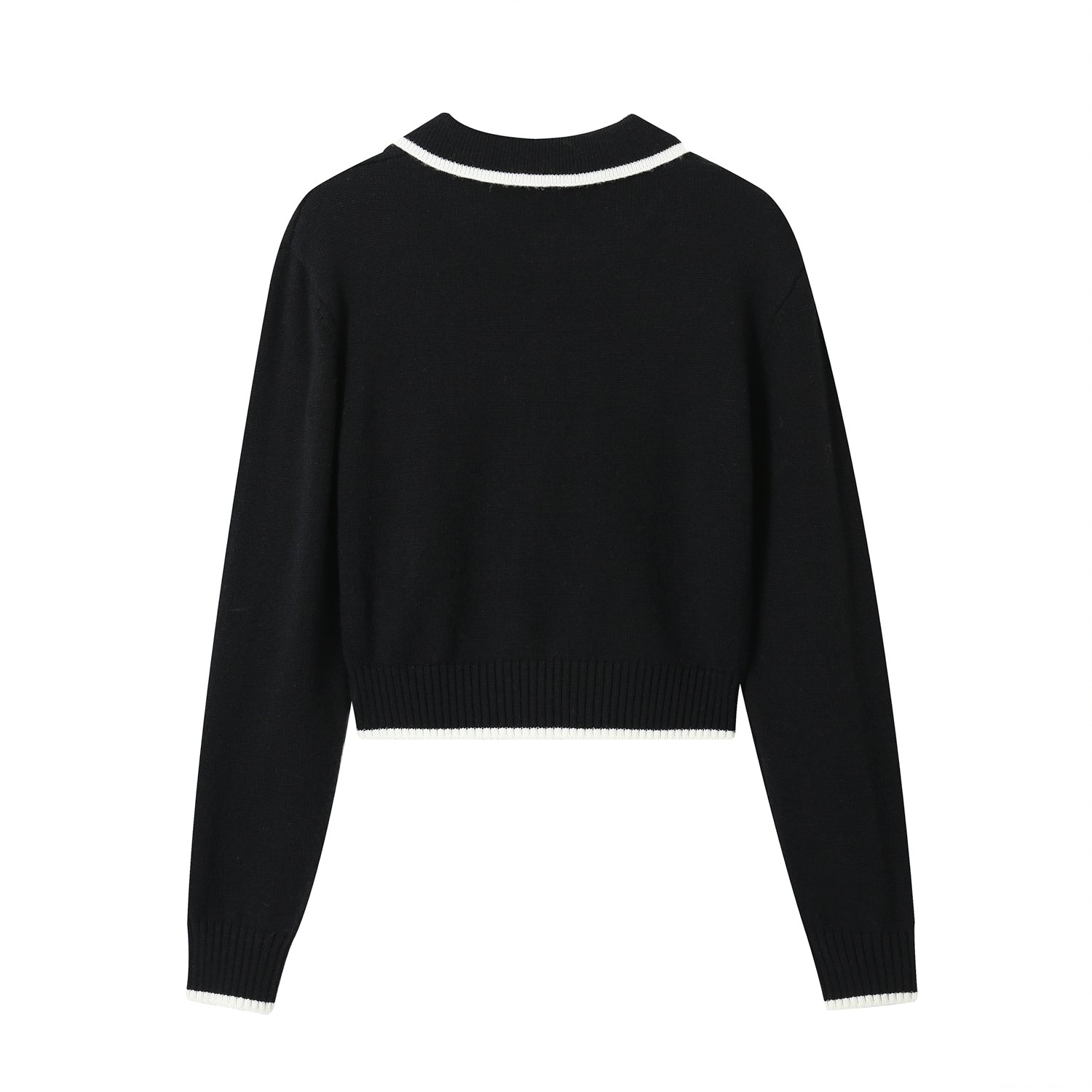 1967 Black Polo Sweater