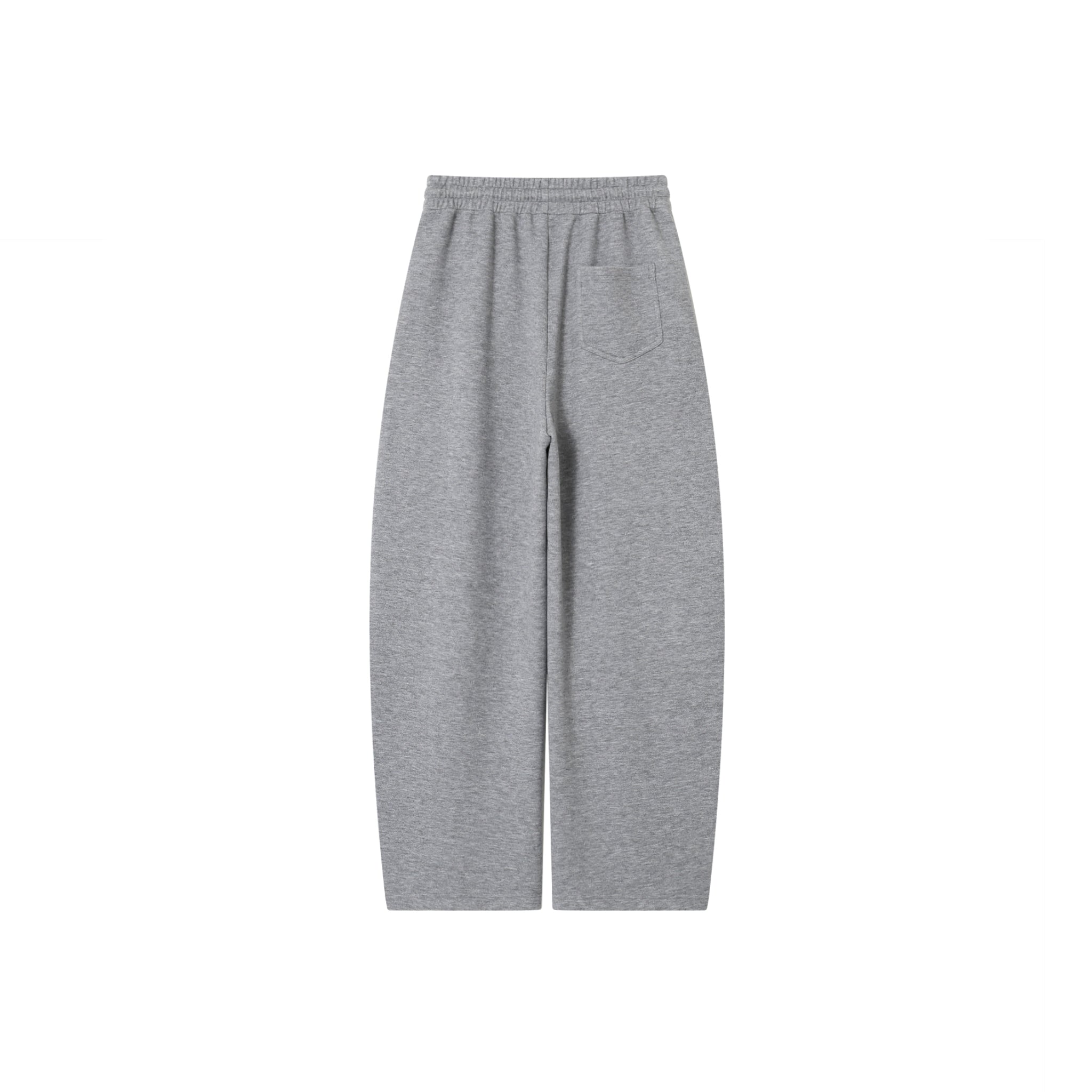 Airy Velvet Jogging Pants Grey