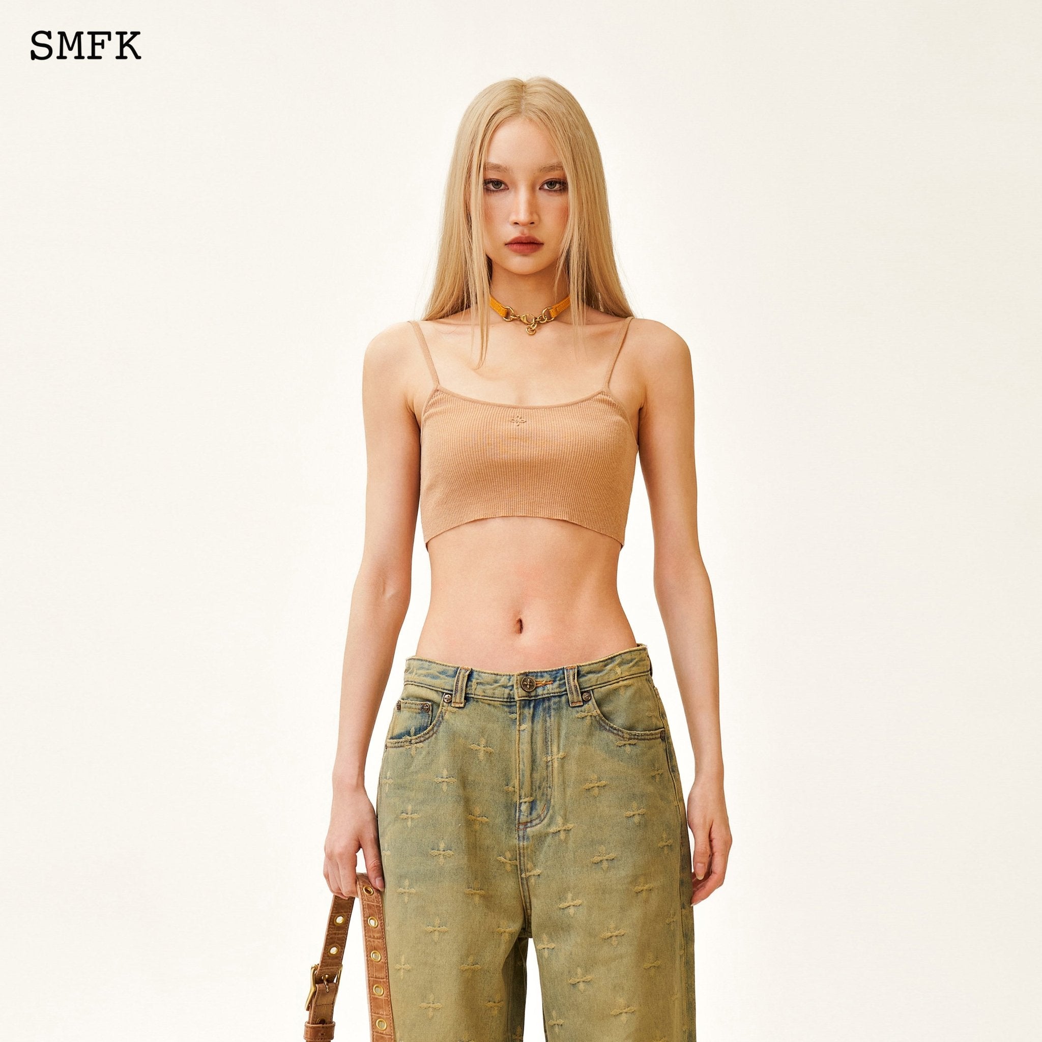 Ancient Myth Treasure Garden Wide-Leg Jeans