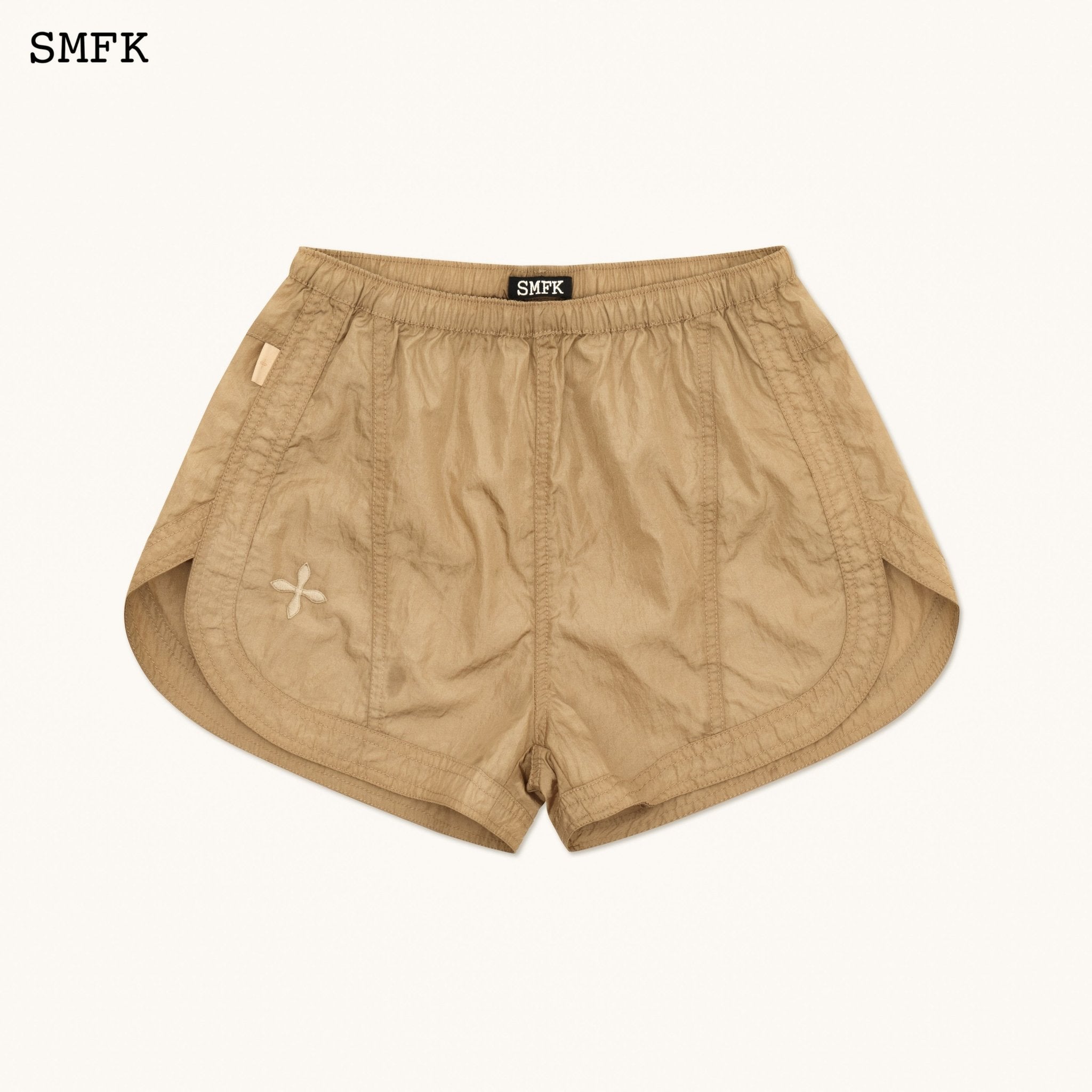 Ancient Myth Viper Jogging Shorts In Gold