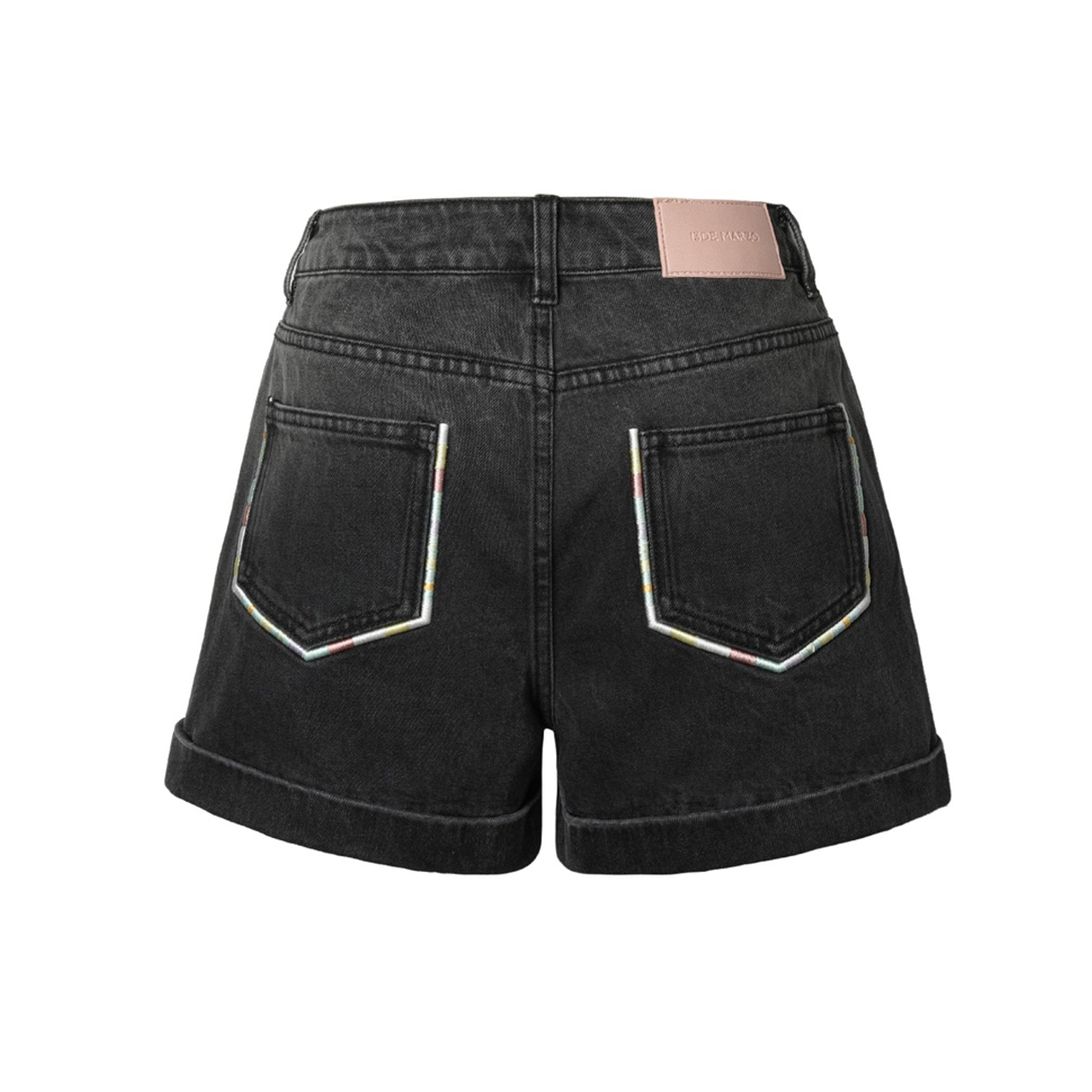 Bear Classic Denim Shorts Black