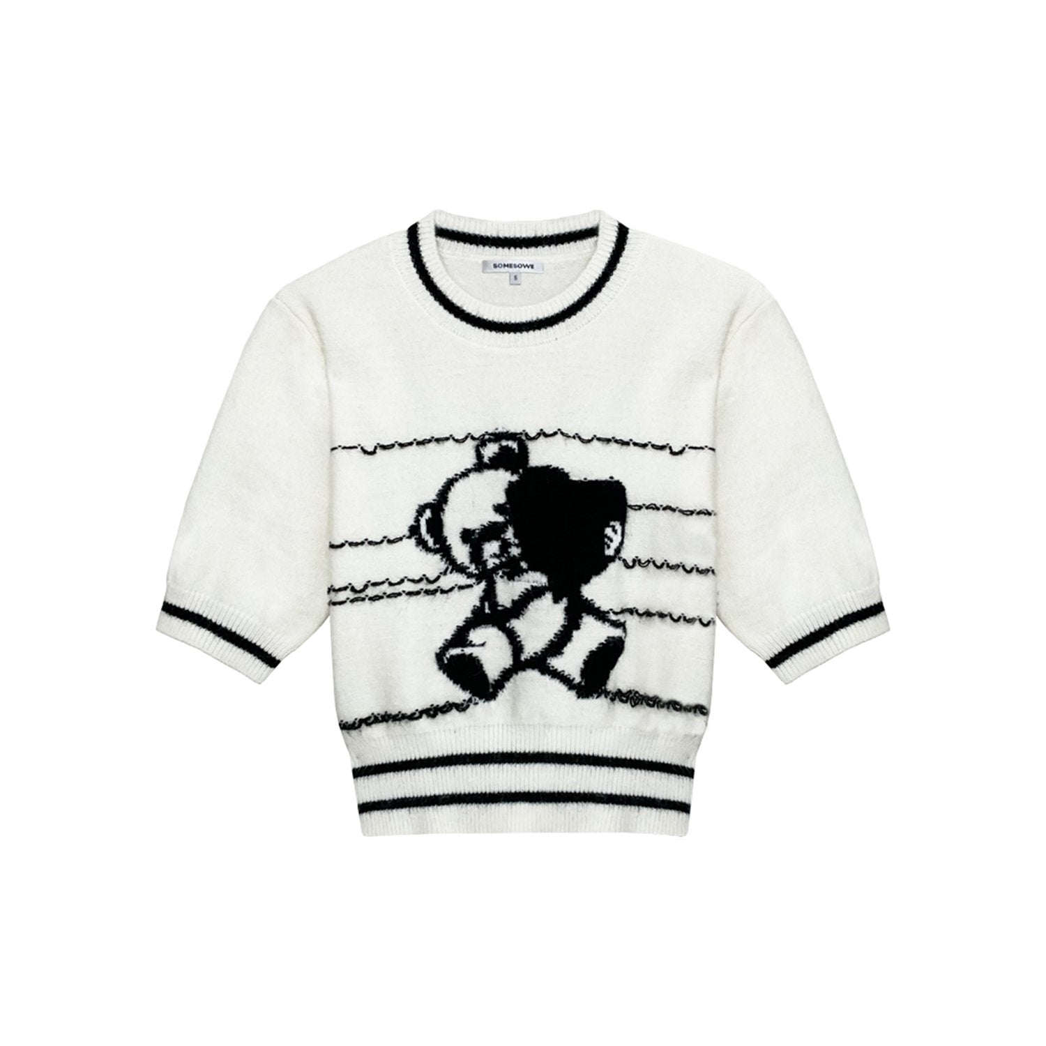 Black And White Bear T-shirt