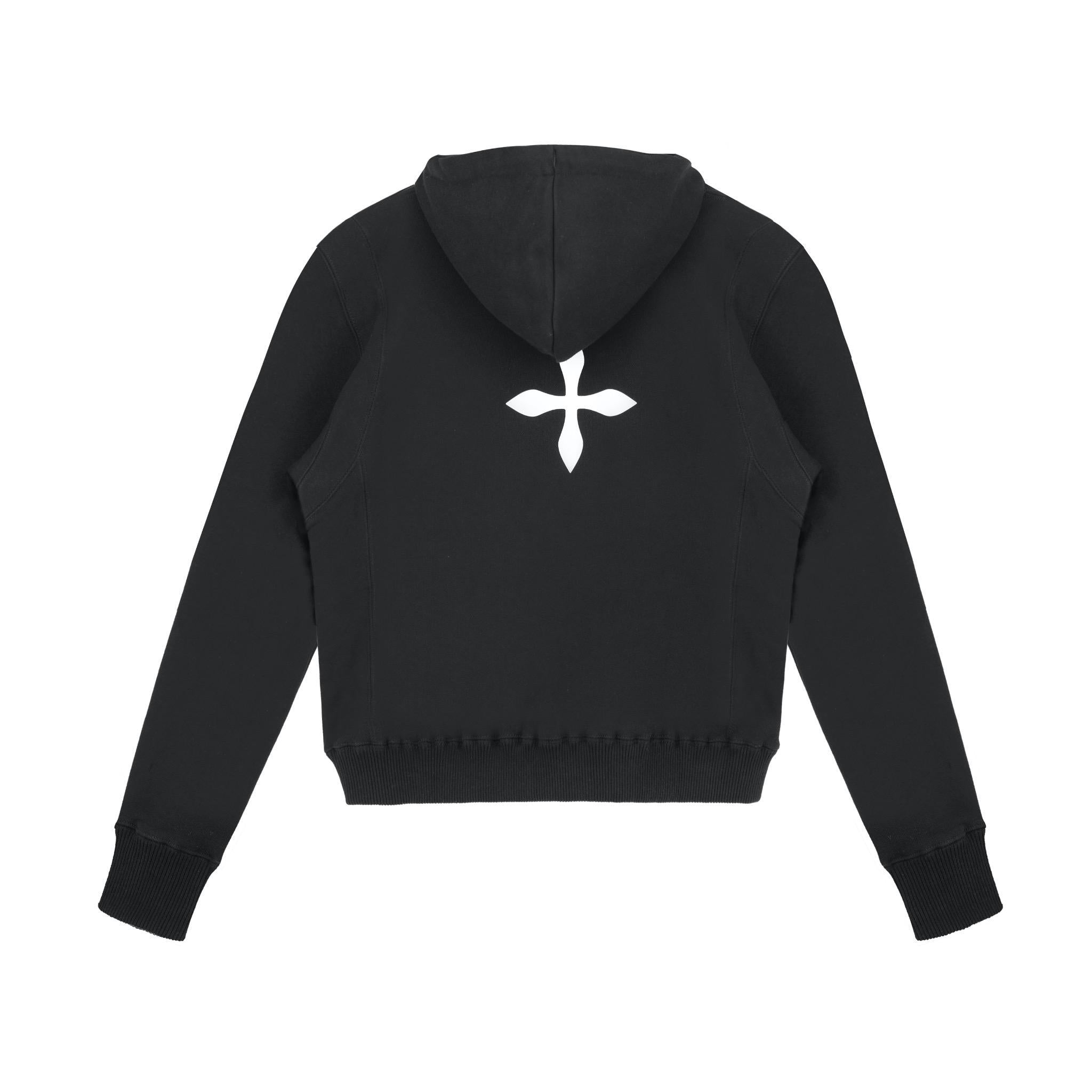 Black Compass Logo Hoodie