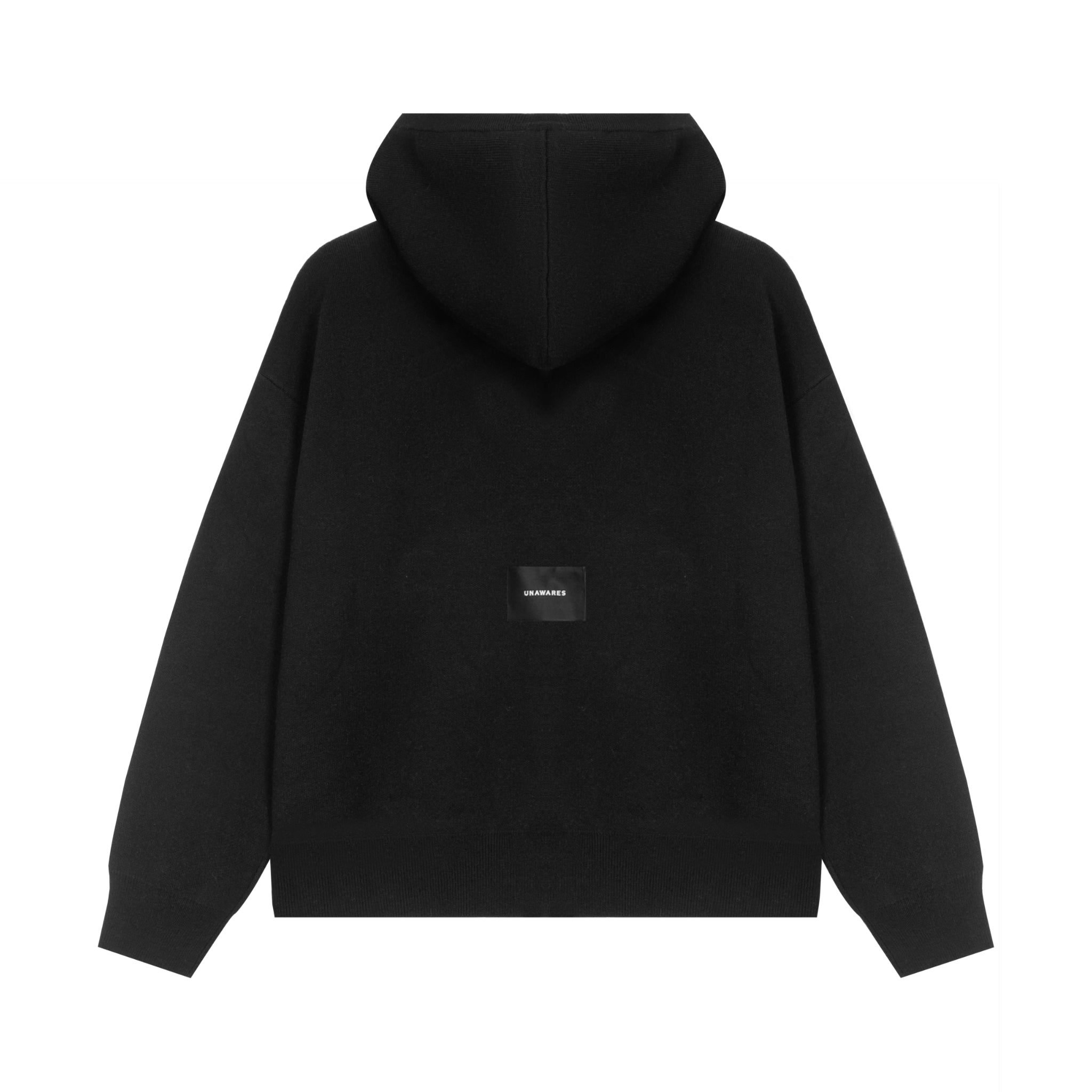 Black Customized Oversize Hooded Sweatshirt Logo Sweater