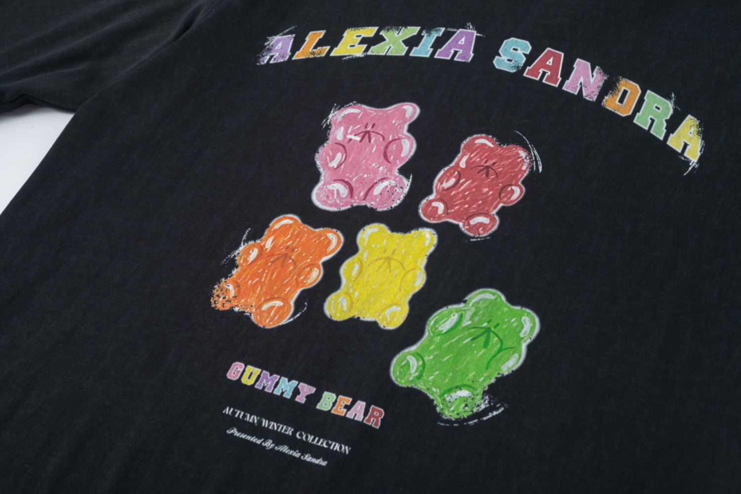 Black Gummy Bears Long Sleeve T-shirt