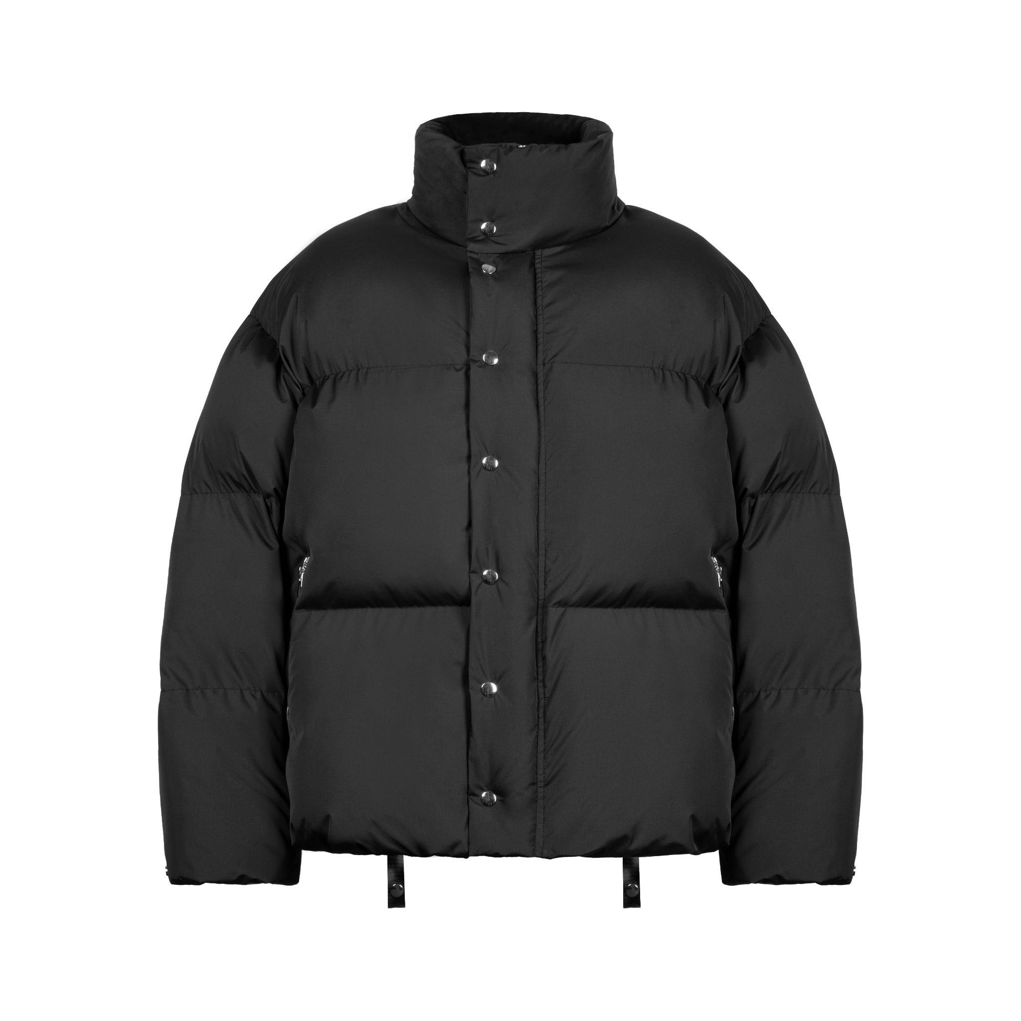 Black Packable Portable Down Jacket