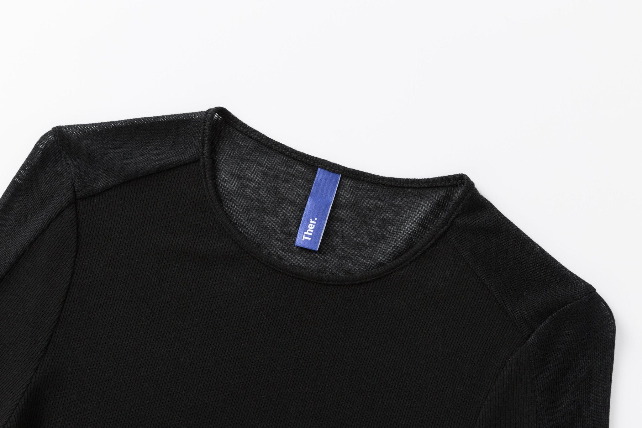 Black Sheer-block T-shirt