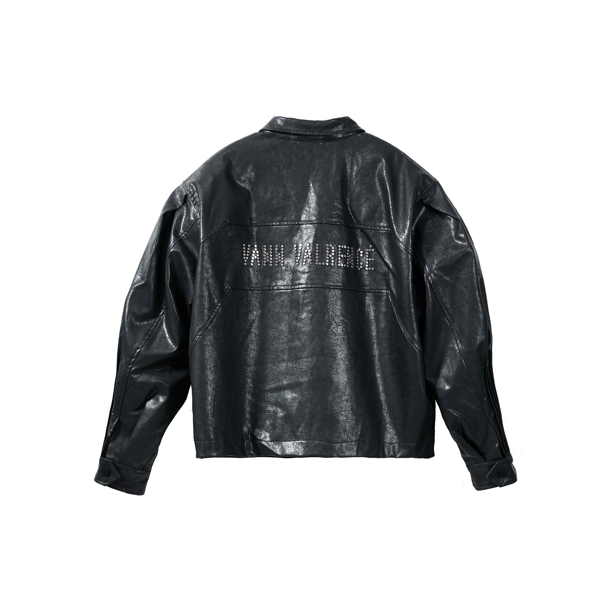 Black Short Leather Jacket