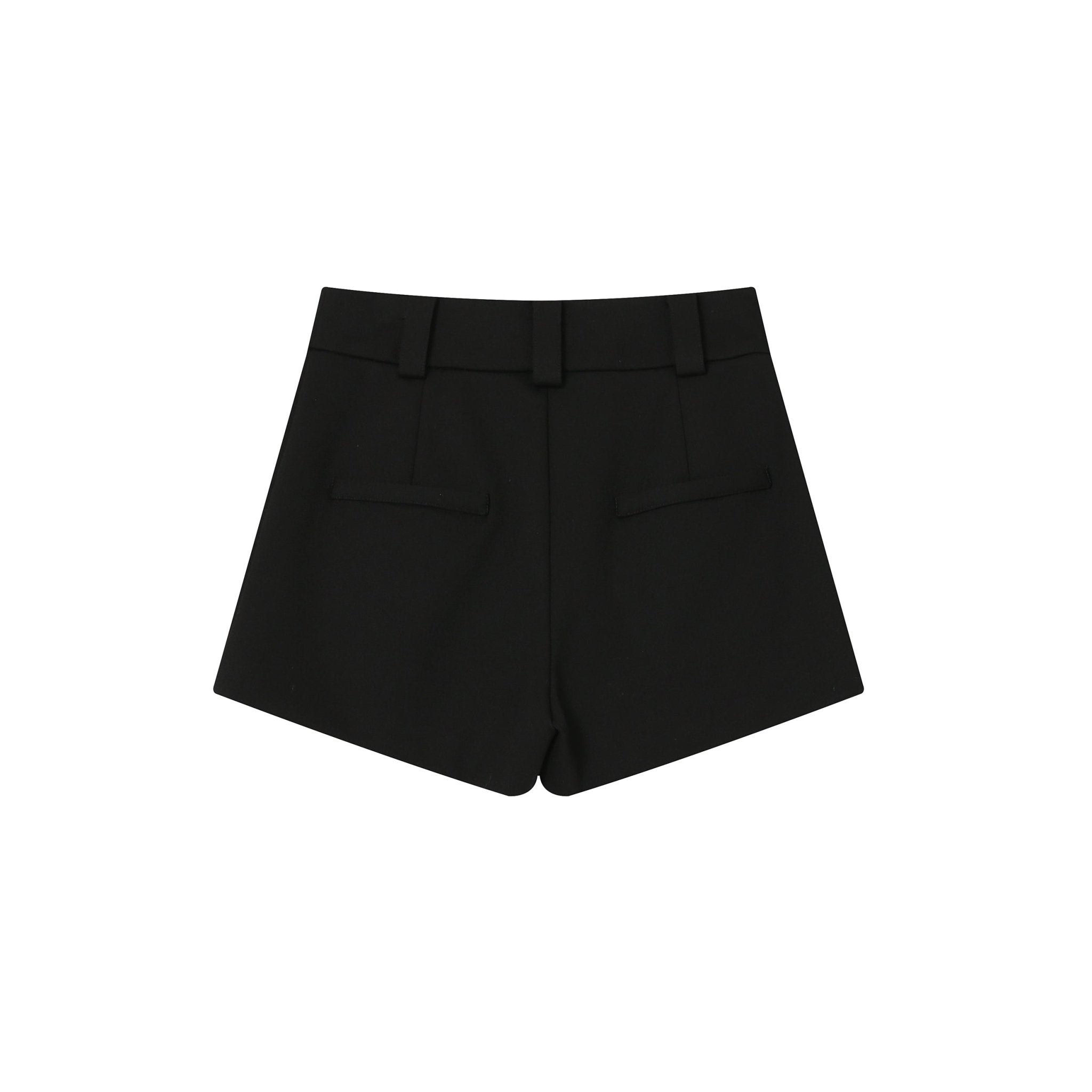 Black Shorts With Pockets