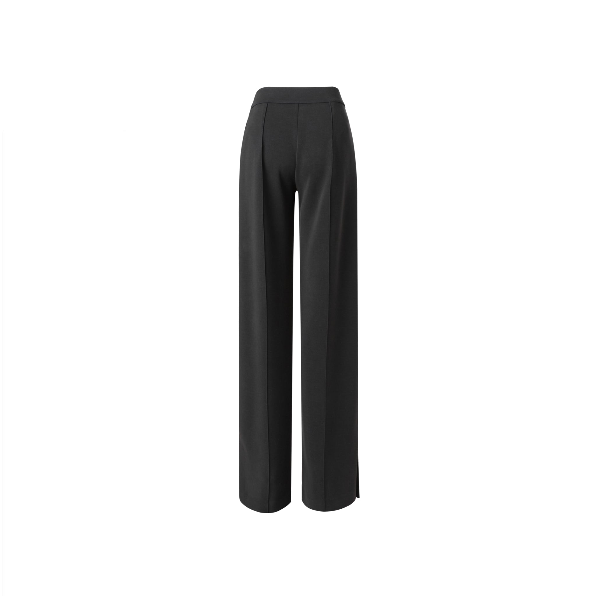 Black Straight-leg Trousers