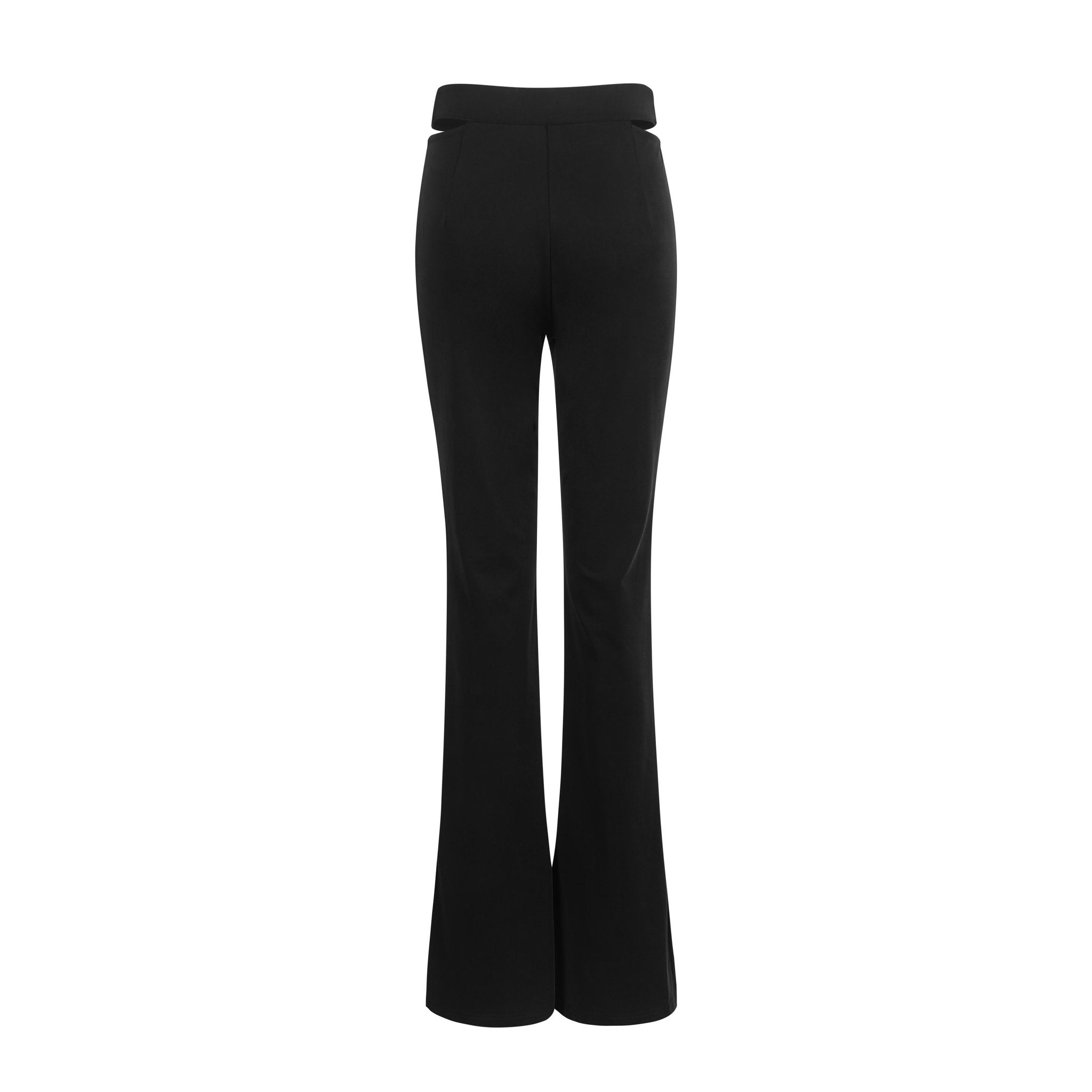 Black Stretchy Flare Jeans