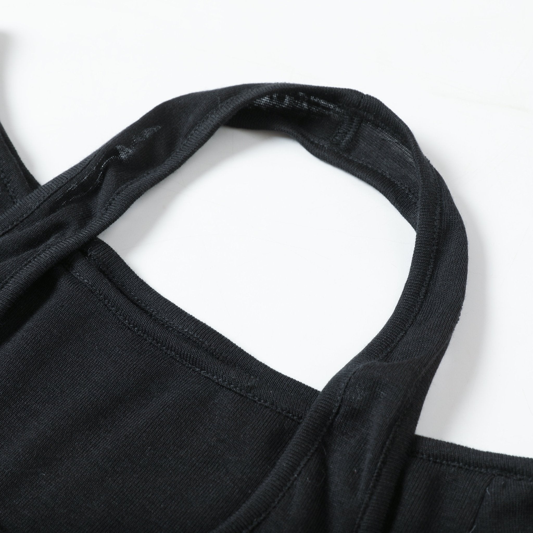 Black Tencel Wool T-Shirt