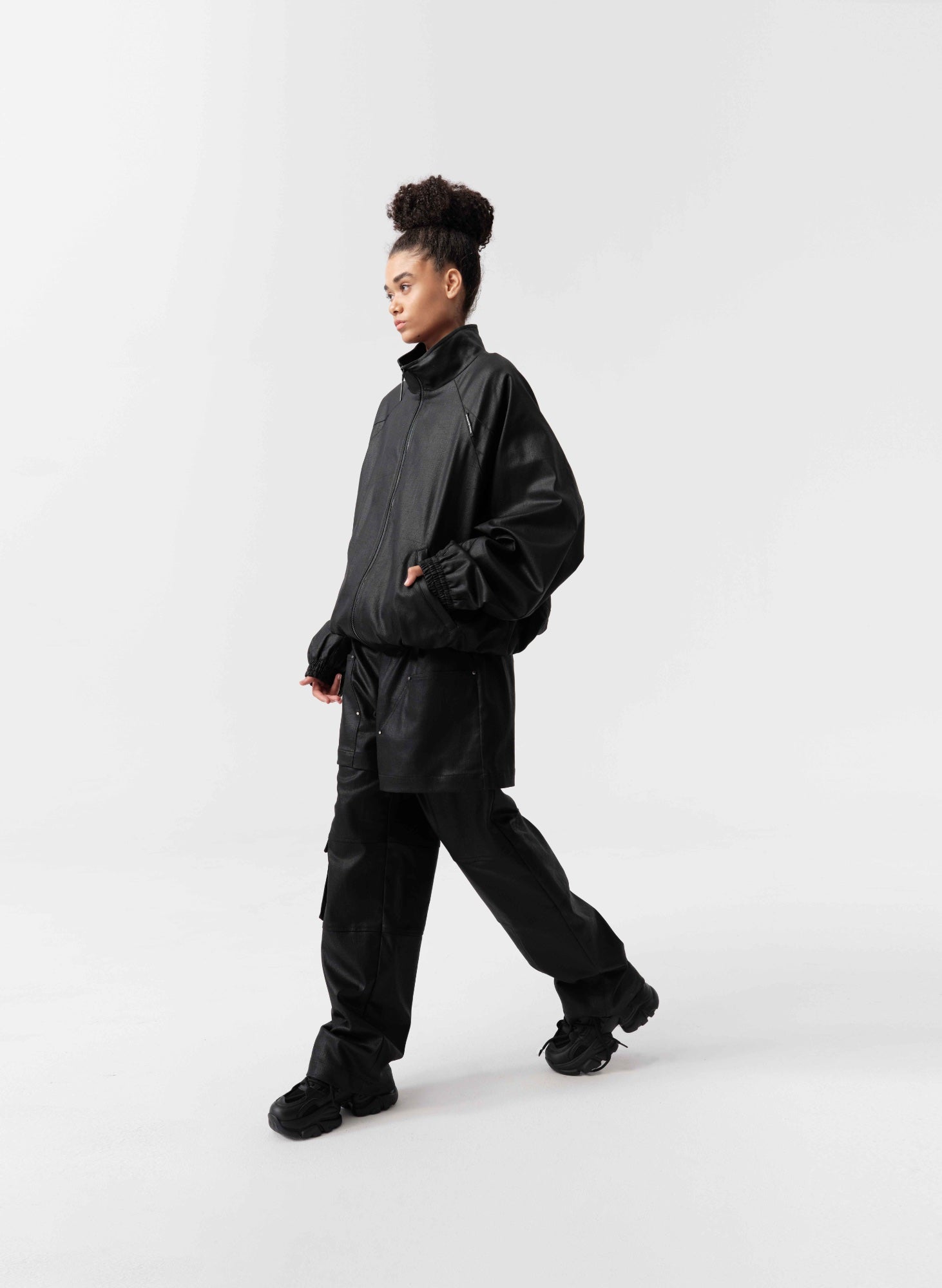 Black The Dark Abyss Two Piece Pants