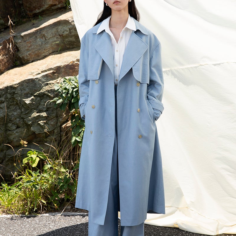 Blue Wind Coat