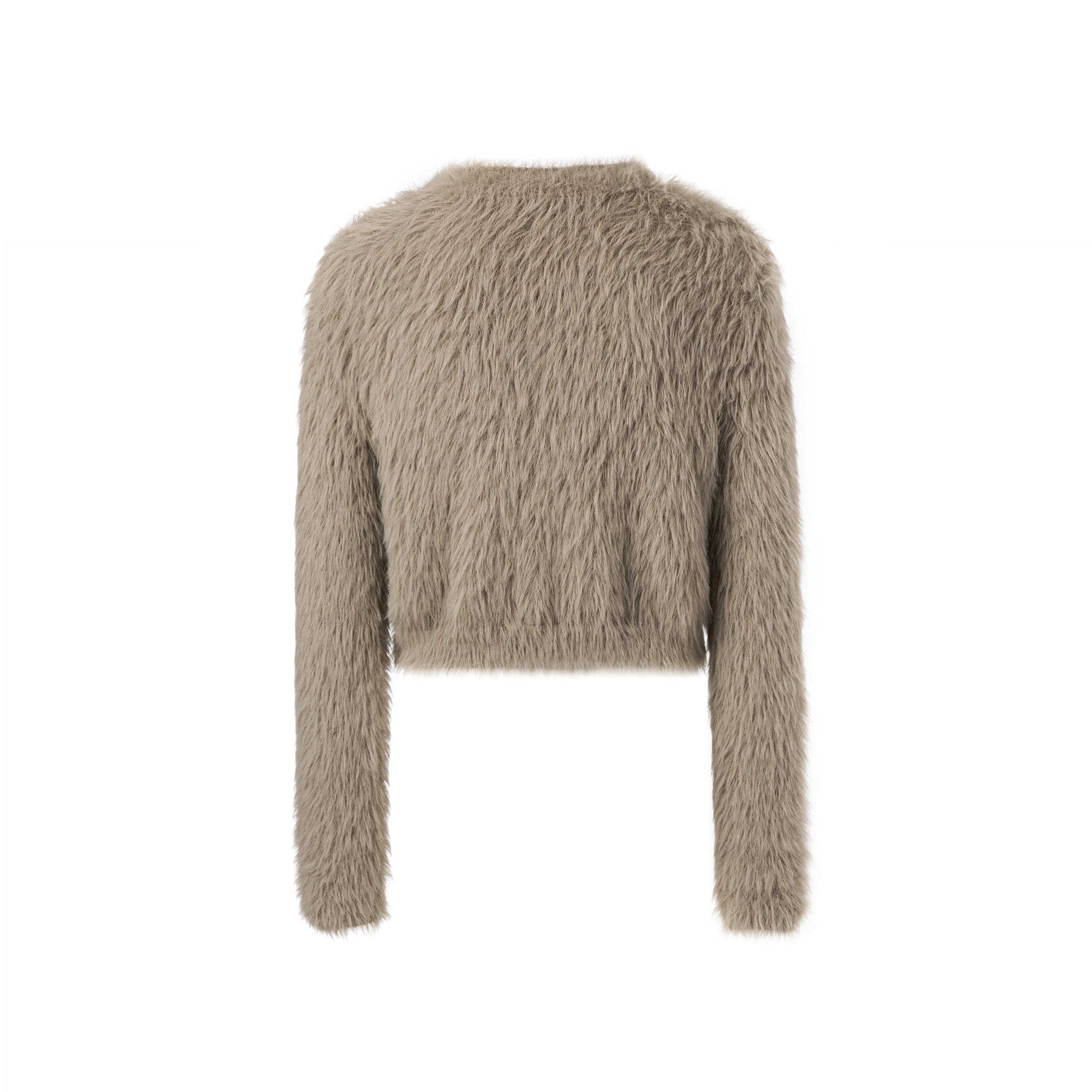 Camel Knitted Cardigan