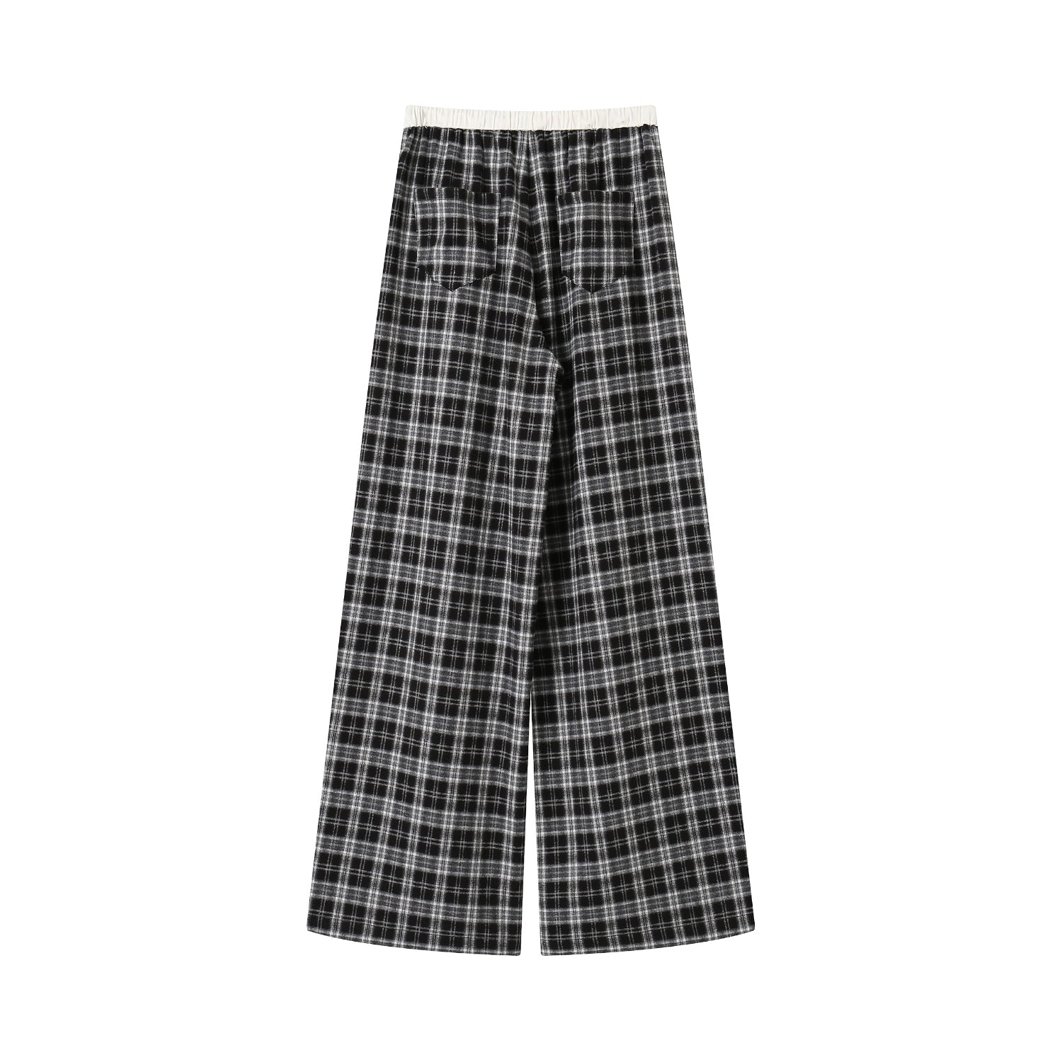 Checkered Long Casual Pants