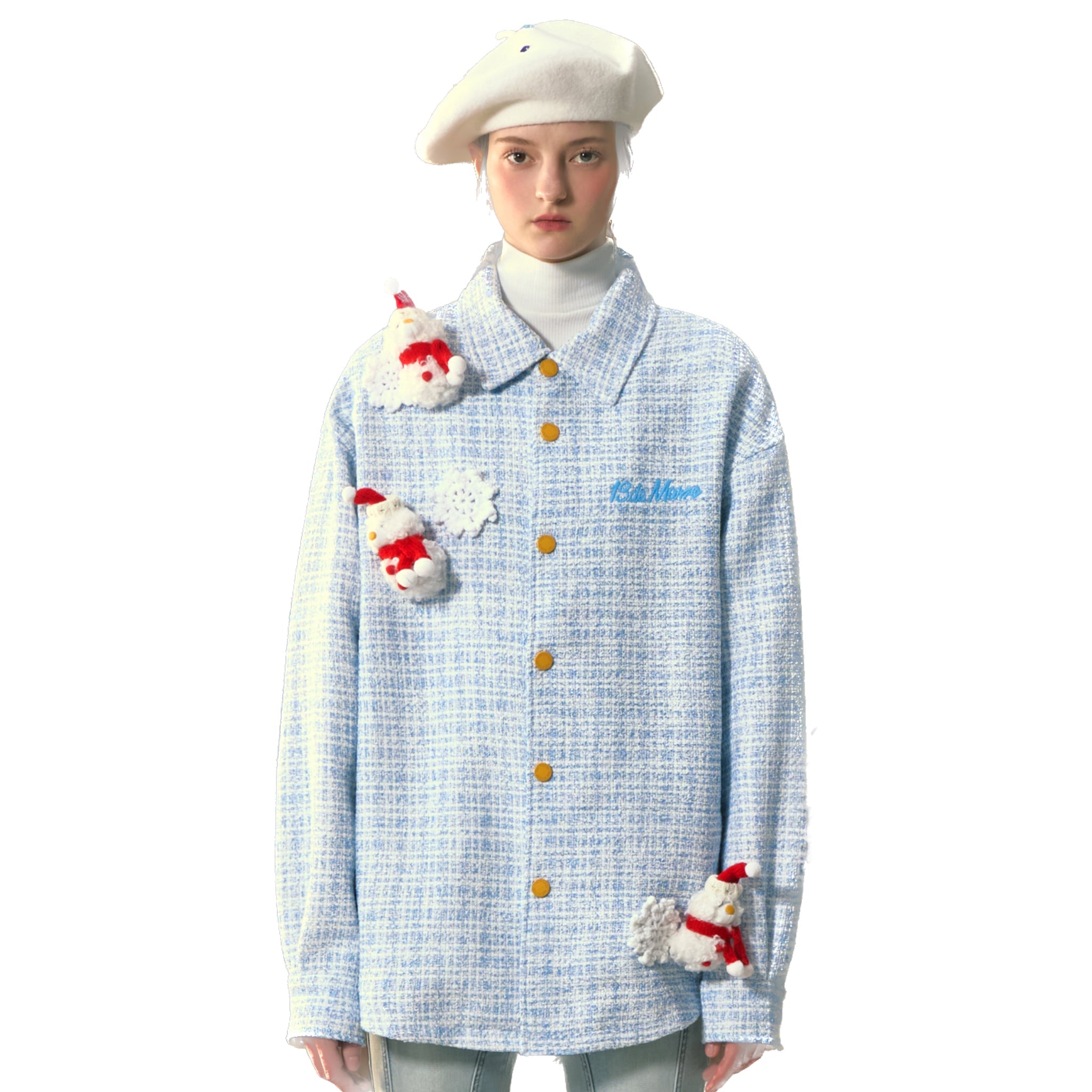 Christmas Snowman Bear Shirt Coat